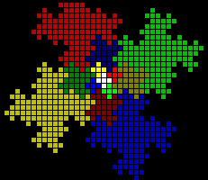 Cross Five Lattice