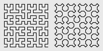 Hilbert & Sierpinski